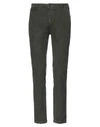 Yan Simmon Casual Pants In Dark Green