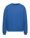 424 Fourtwofour Sweatshirts In Blue