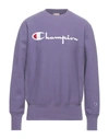 Champion Sweatshirts In Purple