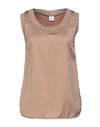 Max Mara Tops In Camel