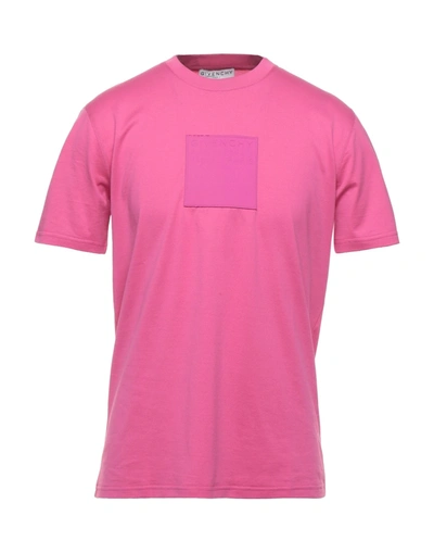 Givenchy T-shirts In Fuchsia