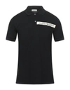 Alexander Mcqueen Polo Shirts In Black