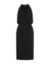 Aspesi Midi Dresses In Black