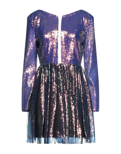 Feleppa Short Dresses In Purple