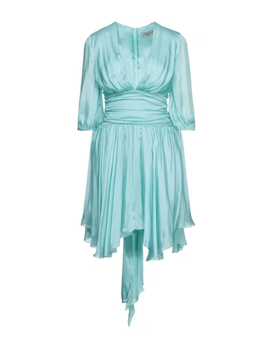 Alexandre Vauthier Short Dresses In Green