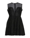 Liu •jo Short Dresses In Black