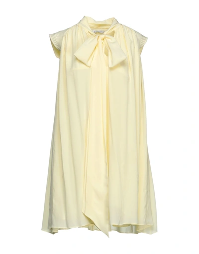 Givenchy Short Dresses In Light Yellow