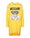 Moschino Short Dresses In Yellow