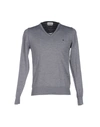 Brooksfield Sweaters In Grey