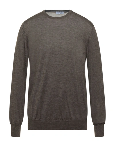 Gran Sasso Sweaters In Khaki
