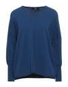 Seventy Sergio Tegon Sweaters In Blue