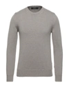 Alpha Studio Sweaters In Dove Grey