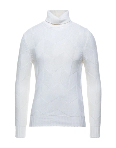 Gran Sasso Turtlenecks In Ivory