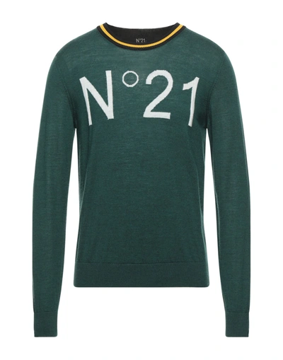 Ndegree21 Sweaters In Green