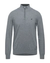 Brooksfield Turtlenecks In Grey