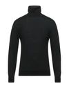 Bellwood Man Turtleneck Black Size 44 Merino Wool