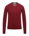 Brooksfield Sweaters In Red