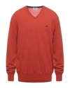 Brooksfield Sweaters In Red