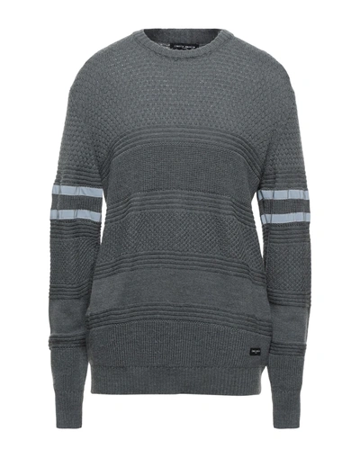 Frankie Morello Sweaters In Grey