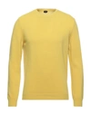 Mp Massimo Piombo Sweaters In Yellow
