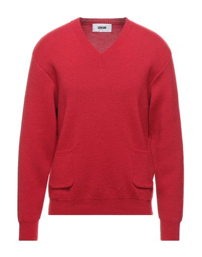 Mauro Grifoni Sweaters In Red