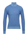 Gran Sasso Turtlenecks In Azure