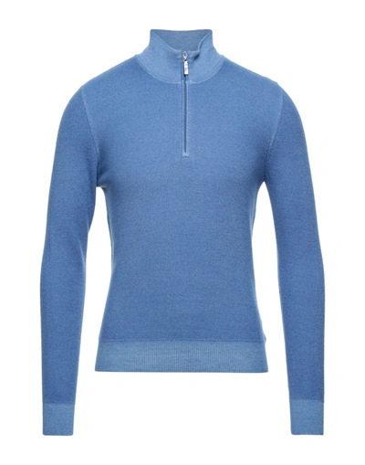 Gran Sasso Turtlenecks In Azure