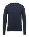 Roberto Collina Sweaters In Dark Blue