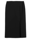 Valentino Midi Skirts In Black