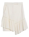 Max Mara Midi Skirts In White