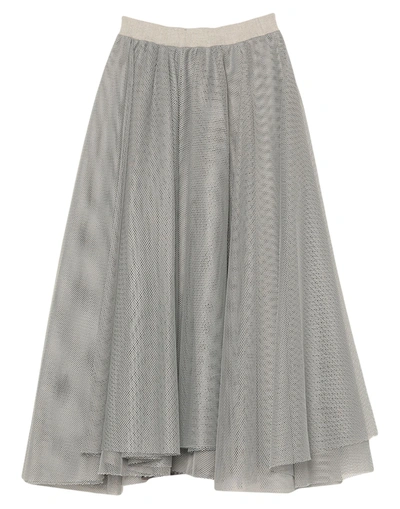 Fabiana Filippi Midi Skirts In Grey