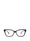 Gucci Rectangular Frame Glasses In Blue