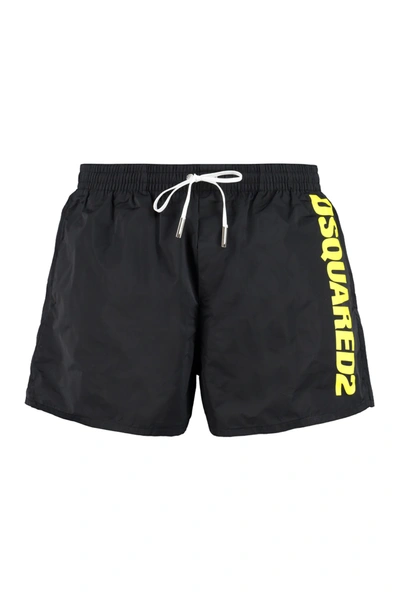 Dsquared2 Black Logo Swim Shorts