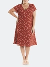 ESTELLE ESTELLE SAFFRON SPOT DRESS