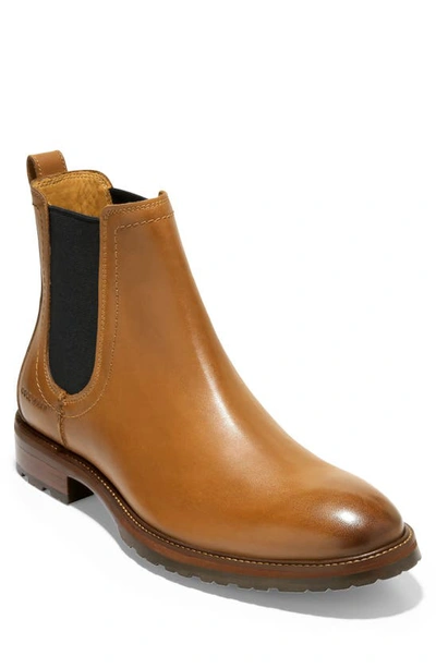 Cole Haan Warner Waterproof Chelsea Boot In Earthen