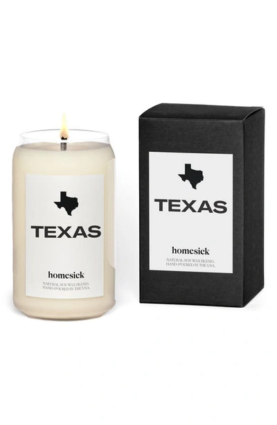 Homesick Soy Wax Candle In Texas