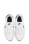 Nike Kids' Md Valiant Sneaker In White/ Silver/ Crimson
