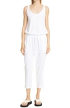 ATM ANTHONY THOMAS MELILLO COTTON JERSEY TANK JUMPSUIT,AW3191-OAO