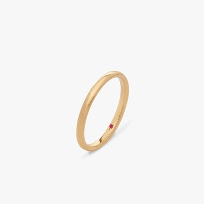 18ct Gold 2mm Wedding Ring from Annoushka Jewelry