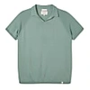 PEREGRINE KNITTED EMERY POLO SEAFOAM