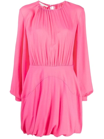 Stella Mccartney Amanda Dress In Fuxia Viscose In Pink