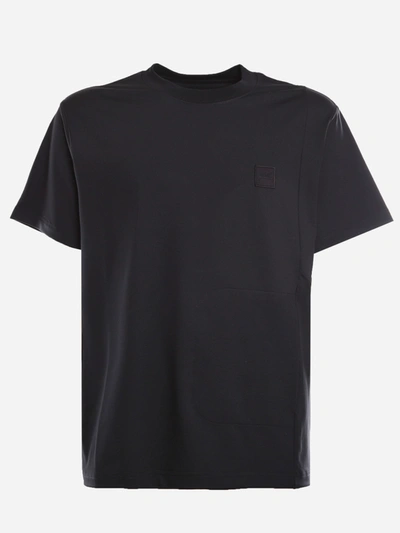A-cold-wall* A Cold Wall Essential T-shirt With Logo Embroidery In Black