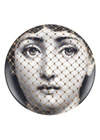 FORNASETTI TEMA E VARIAZIONI N. 78 GOLD BURLESQUE WALL PLATE,PROD157580960