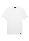 Tom Ford Men's Cotton Stretch Jersey T-shirt In White