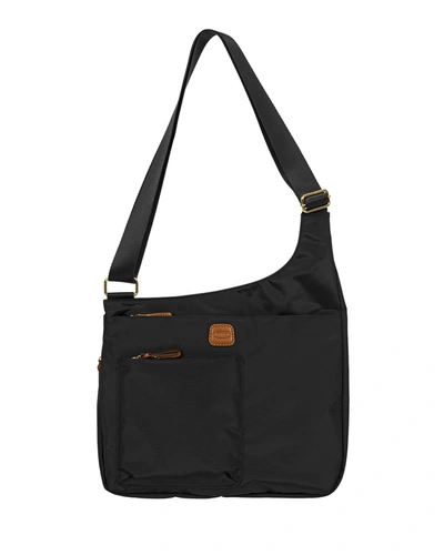 Bric's Hipster Envelope Crossbody Bag In Black