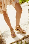 Teva Sandales En Cuir Midform Universal  In Desert Sand