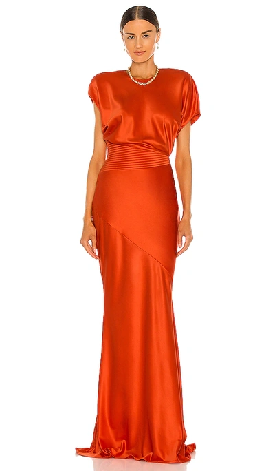 Zhivago Bond Gown In Flame