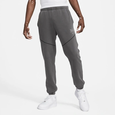 Nike Sportswear Club Men's French Terry Cuffed Pants In Anthracite