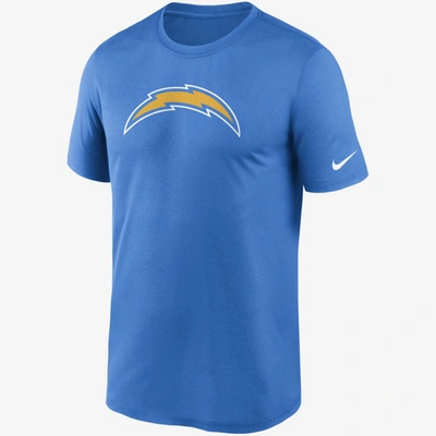 Nike Men's Dri-fit Logo Legend (nfl Los Angeles Chargers) T-shirt In Blue