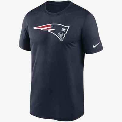 Nike Men's Dri-fit Logo Legend (nfl New England Patriots) T-shirt In Blue